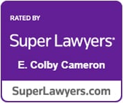 Rated By Super Lawyers E. Colby Cameron SuperLawyers.com
