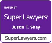 Rated By Super Lawyers | Justin T. Shay | SuperLawyers.com